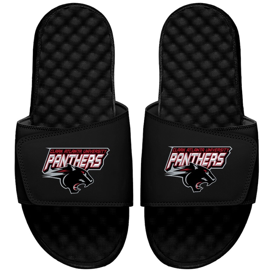 

Шлепанцы ISlide Clark Atlanta University Panthers, черный