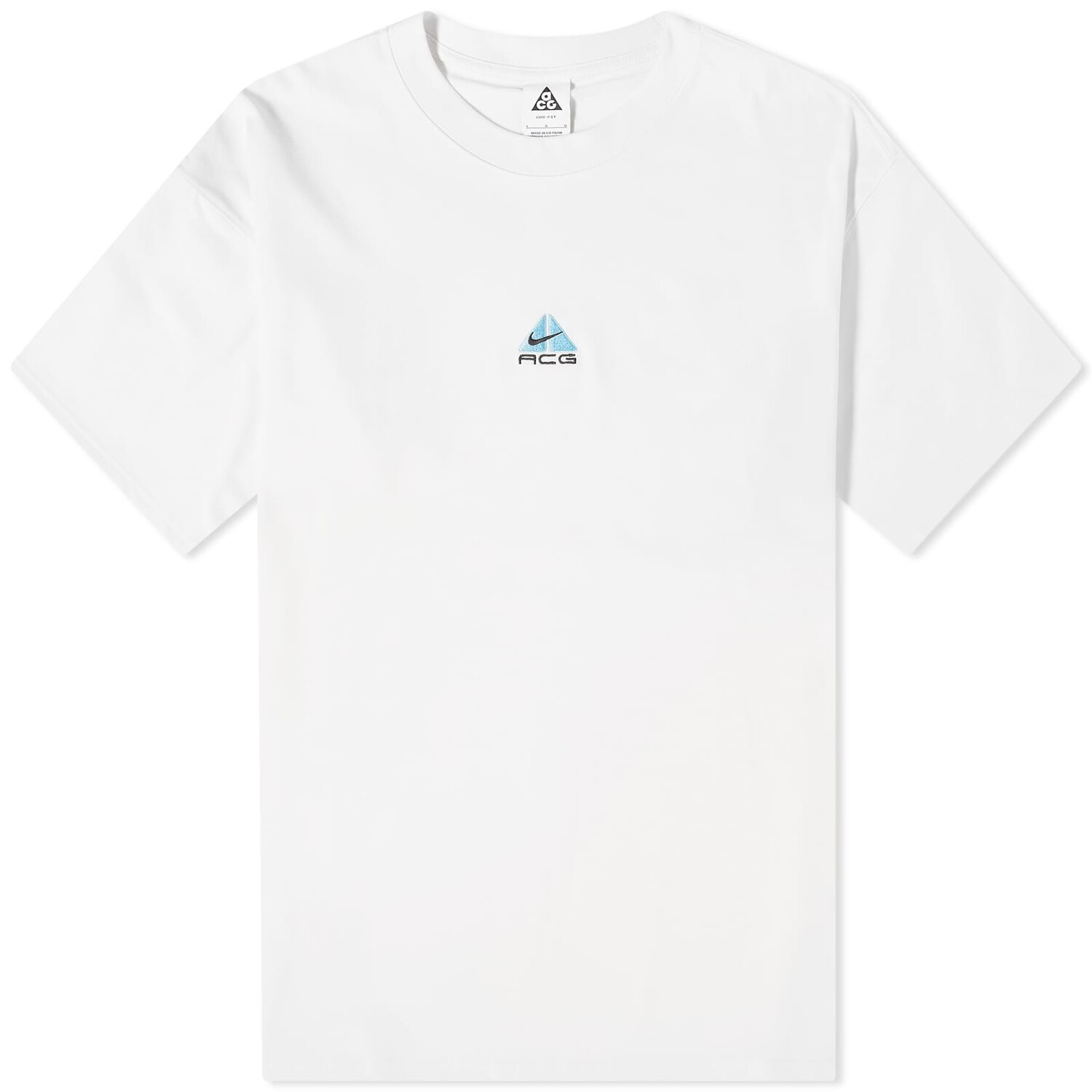 

Футболка Nike Acg Lungs, цвет Summit White & Aquarius Blue