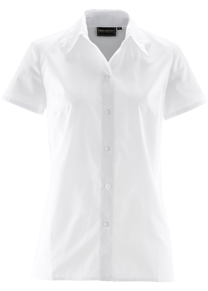 Блузка с короткими рукавами Bpc Selection, белый