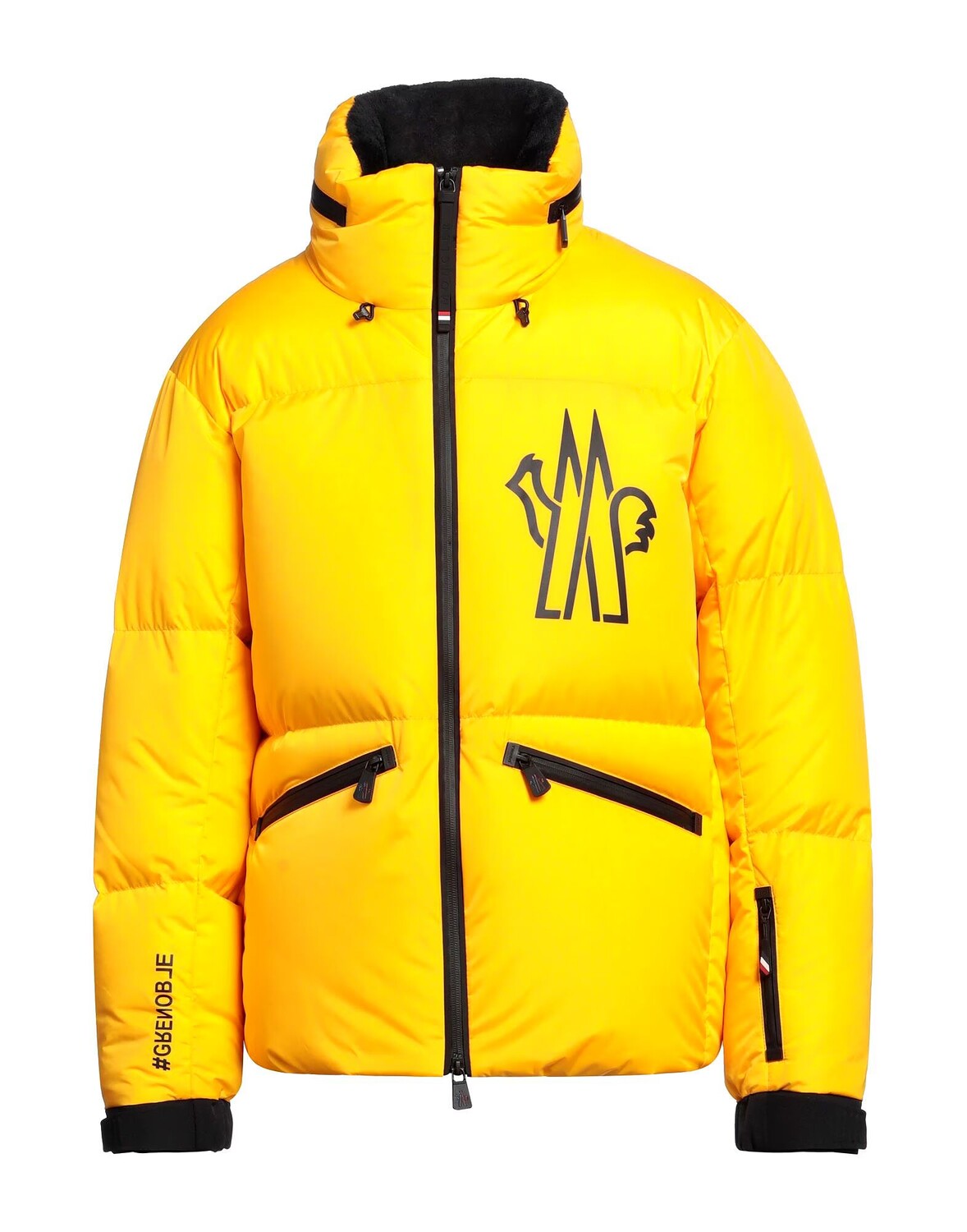 

Пуховик Moncler, желтый