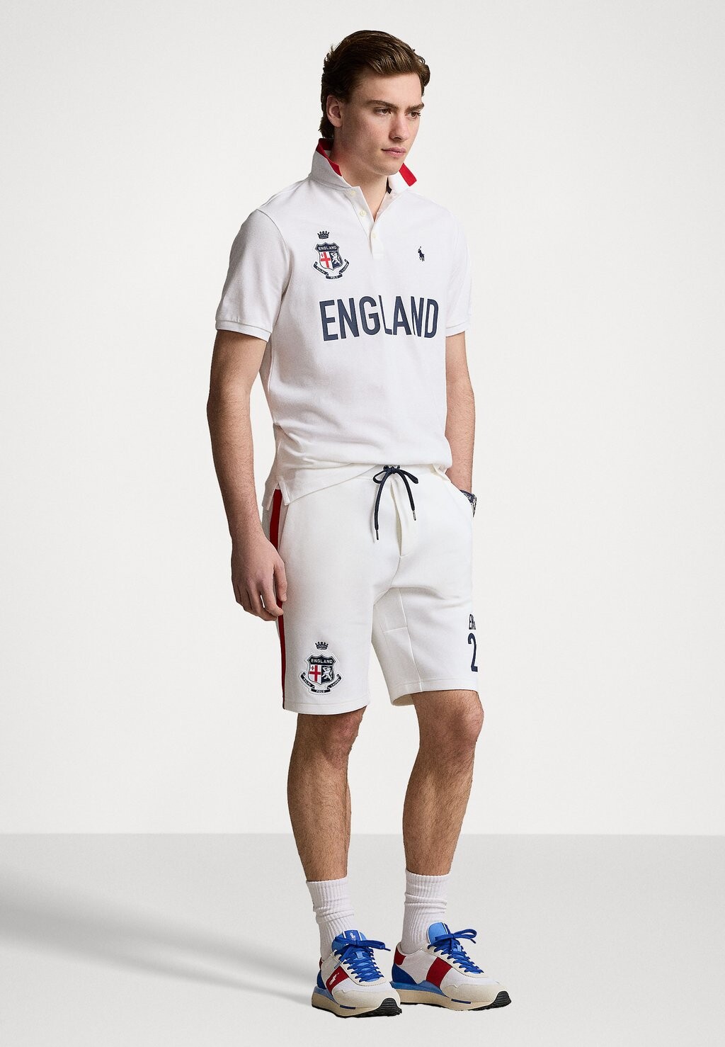

Поло CLASSIC FIT ENGLAND POLO SHIRT Ralph Lauren, белый