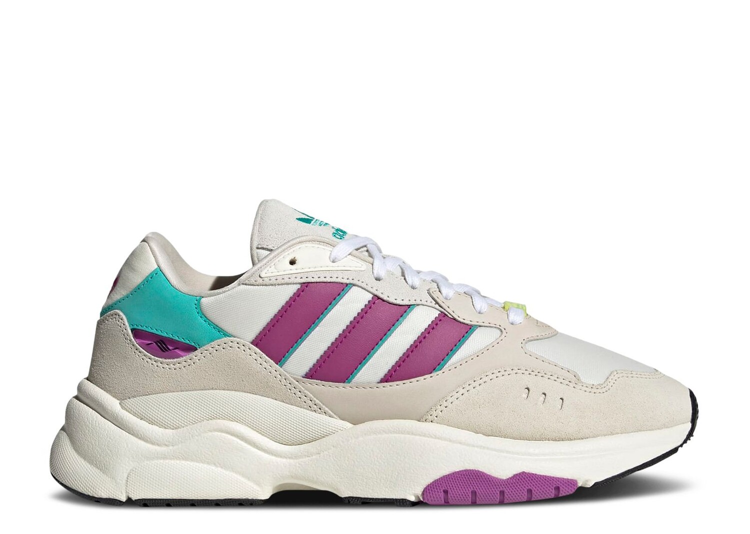 

Кроссовки adidas Retropy F90 'Off White Sonic Fuchsia', белый