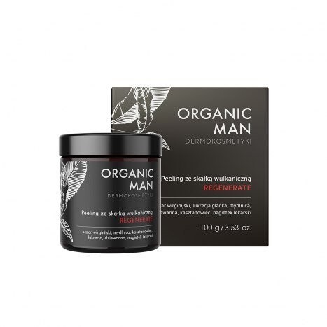 

Регенерирующий пилинг с вулканической породой Organic Man 100г, Organic Life