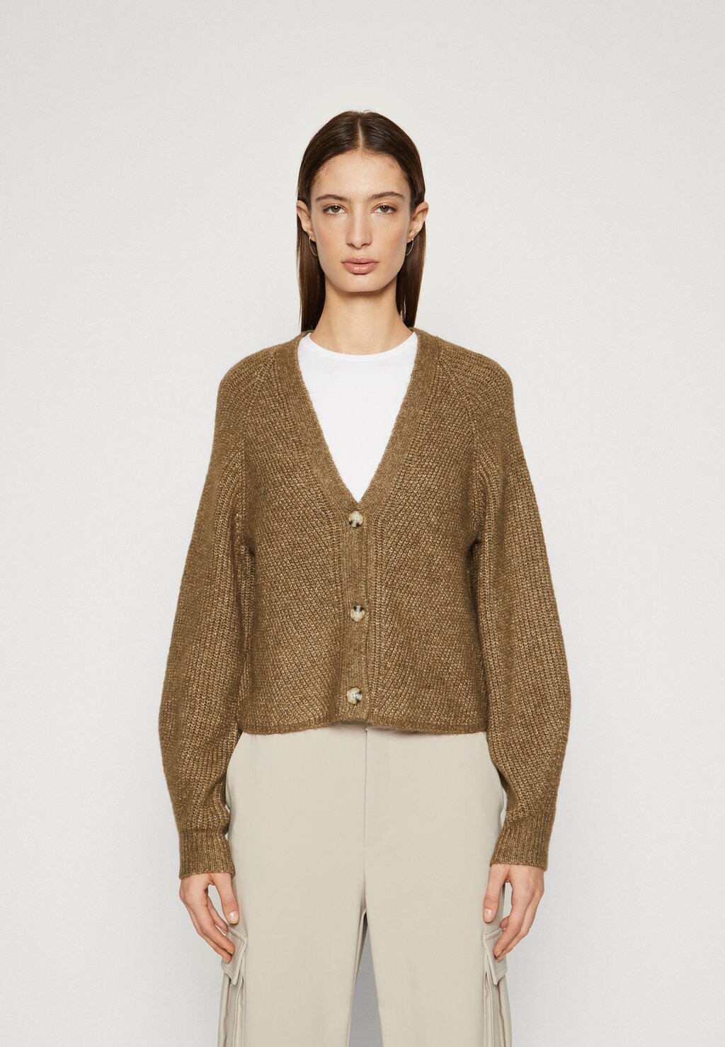 

Кардиган PEGGY CARDIGAN Moss Copenhagen, меланжевые каперсы