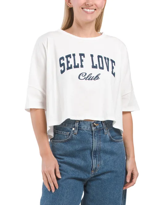 

Футболка с коротким рукавом Self Love Club Gilli, белый
