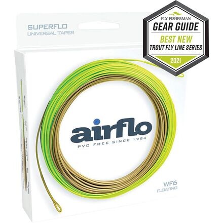 

Универсальная конусообразная плавающая леска Superflo Airflo, цвет Moss Olive/Chartreuse