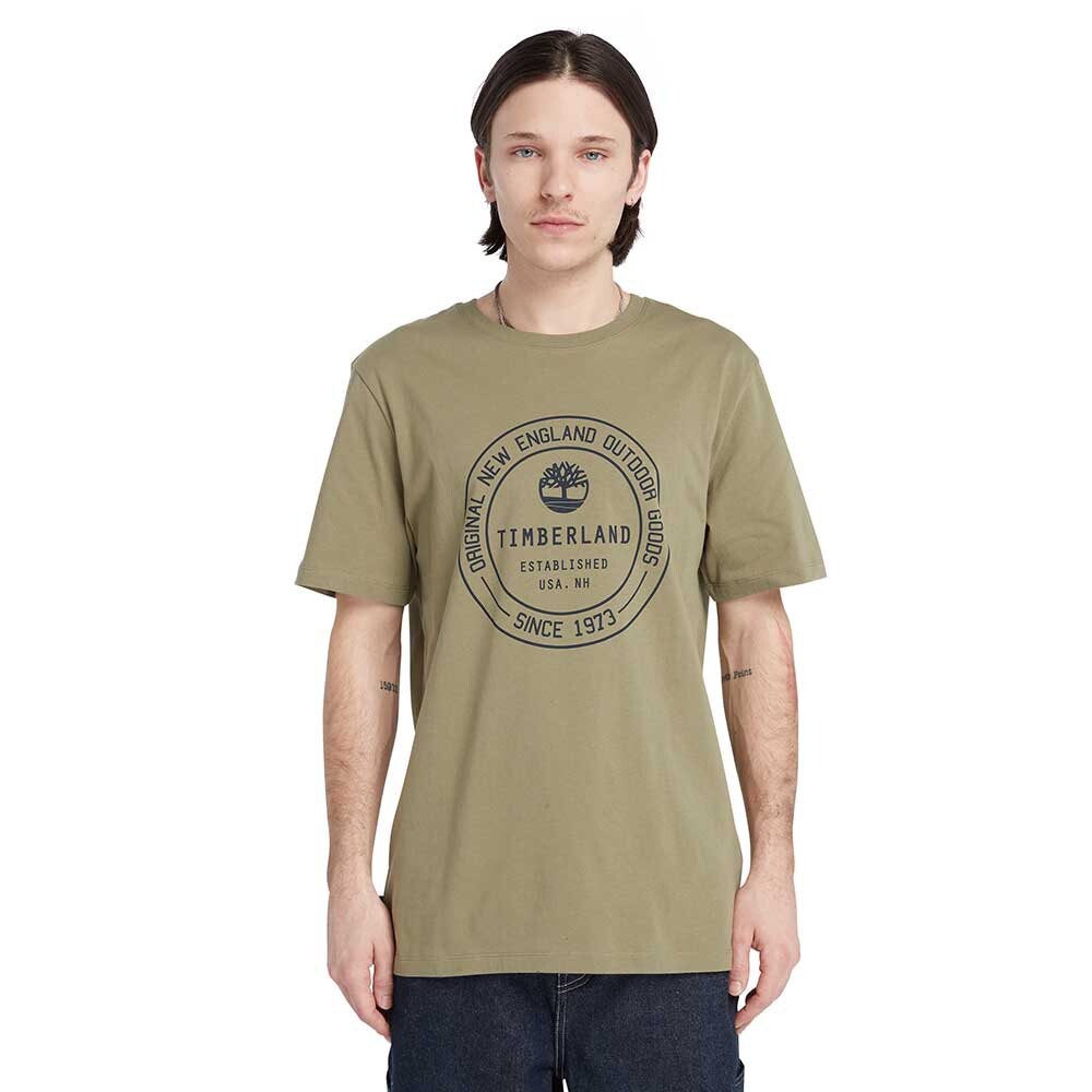 

Футболка Timberland Brand Carrier, зеленый