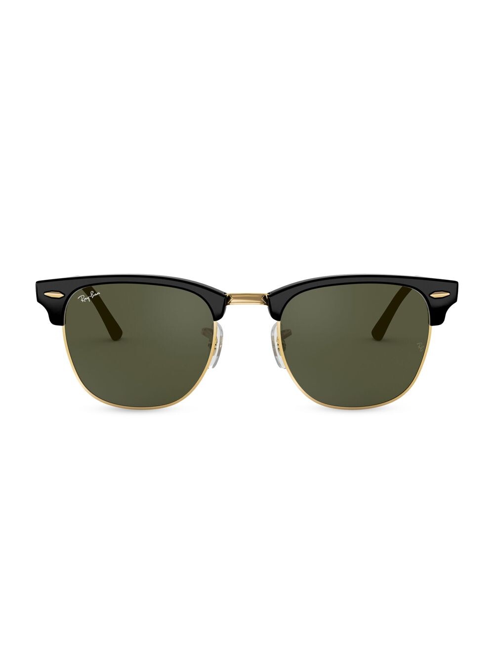 

Солнцезащитные очки Clubmaster 44MM Ray-Ban, черный