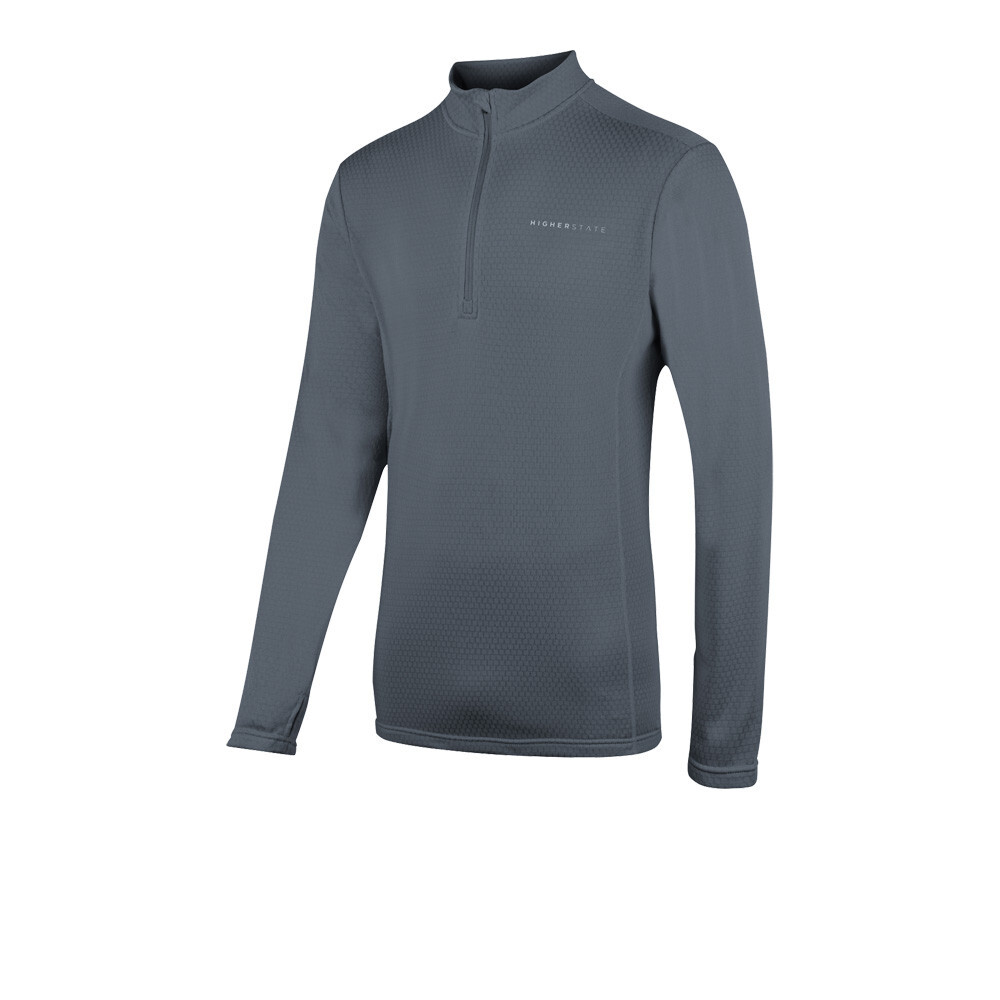 

Спортивный топ Higher State L/S 1/4 Zip Thermal Grid, серый