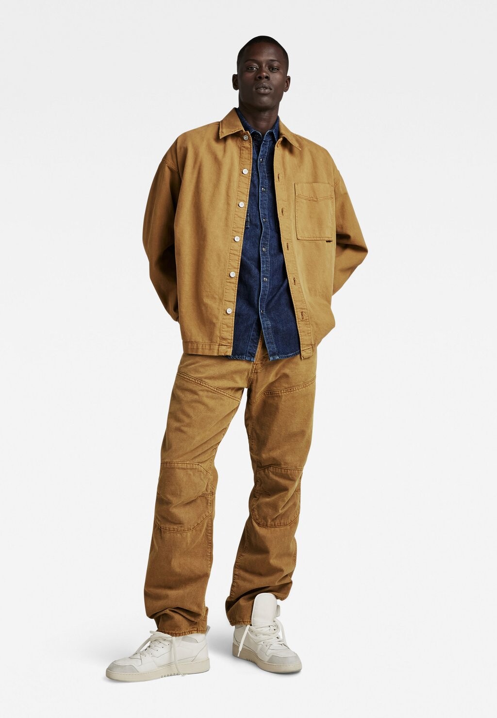 

Джинсы свободного кроя UNISEX G-Star, темно коричневый