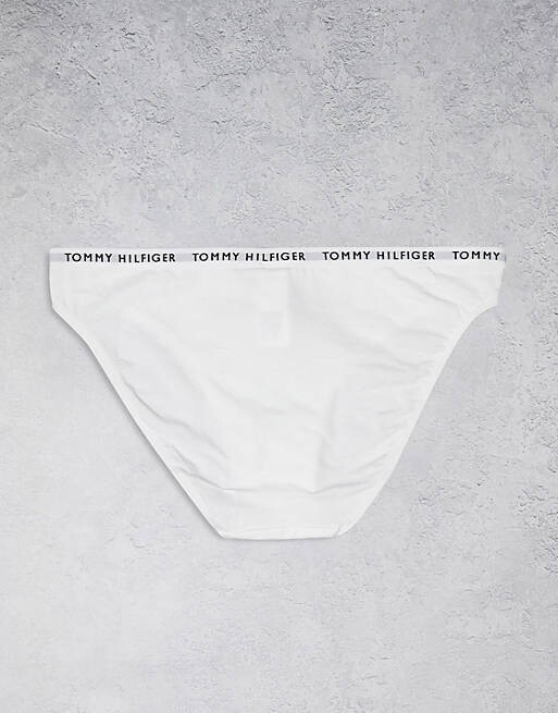 

Комплект из трех трусов бикини Tommy Hilfiger белого, темно-синего и розового цветов