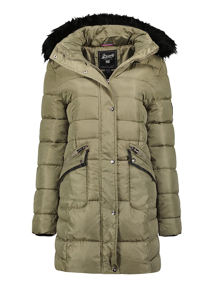 

Пуховик Geographical Norway Bijoux, серо-коричневый