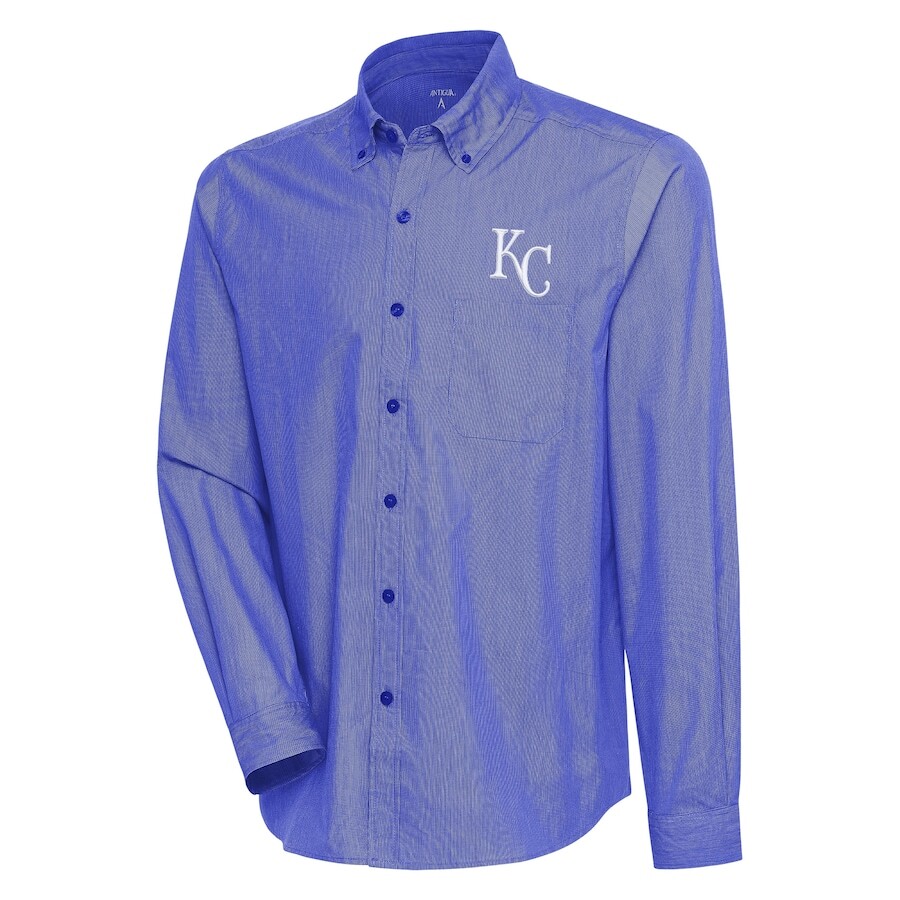

Рубашка Antigua Kansas City Royals, роял