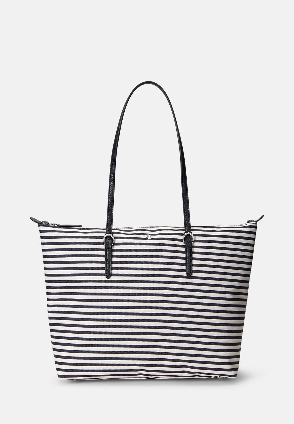 Сумка KEATON TOTE MEDIUM Lauren Ralph Lauren, цвет lierna stripe/black