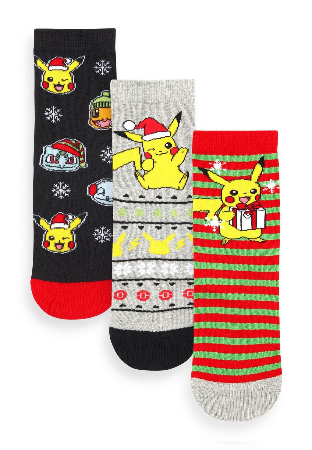 

НАБОР ЛИЦЕНЗИИ 3 — Носки LICENSE 3 PACK Next, цвет christmas pokémon