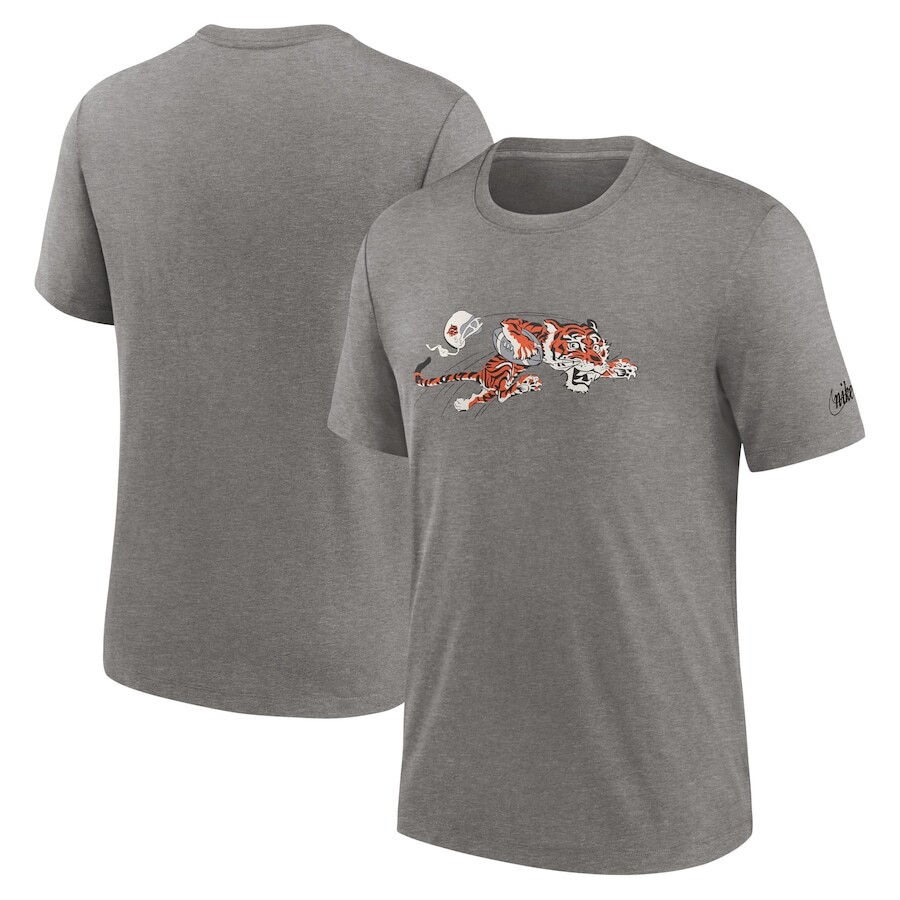 

Футболка с коротким рукавом Nike Cincinnati Bengals, угольный