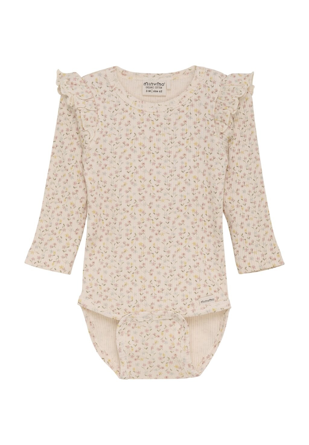 

Боди LS AOP Minymo, цвет pink champagne