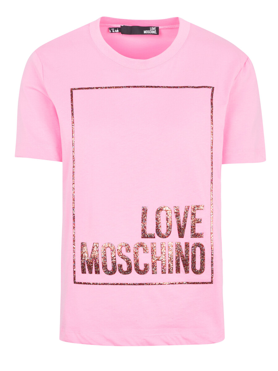 

Топ Love Moschino, розовый