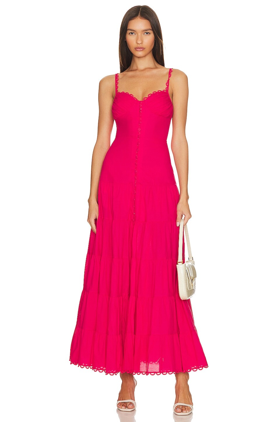 

Платье Charo Ruiz Ibiza Melia Long, цвет Solid Fuchsia