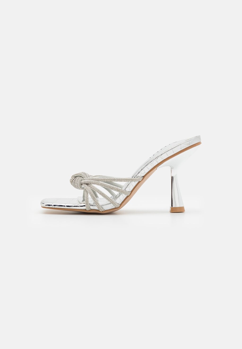 

Тапочки Estelleah Simmi London, цвет silver