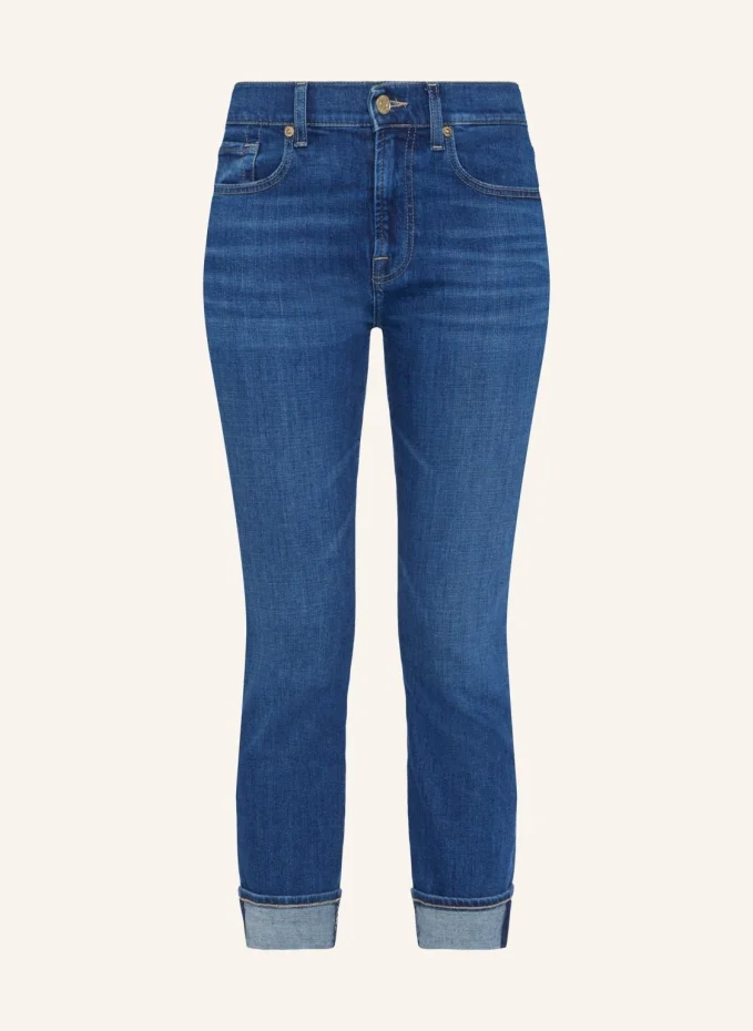 

Джинсы бойфренда relaxed skinny 7 For All Mankind, синий