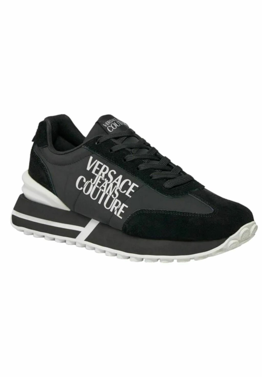 

Низкие кеды Versace Jeans Couture, черные