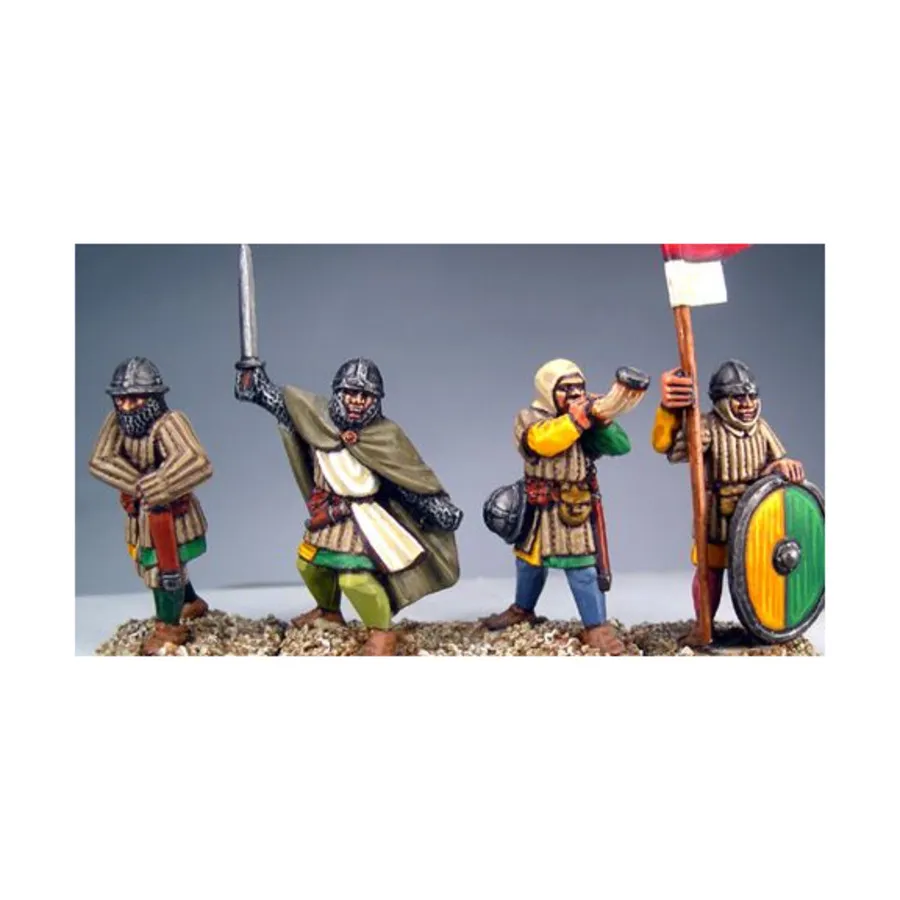 

Франкское пешее командование, Gripping Beast Miniatures - Later Crusades (28mm)