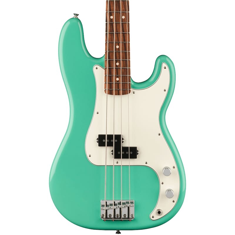 

Басс гитара Fender Player Precision Bass Guitar, Pau Ferro, Sea Foam Green