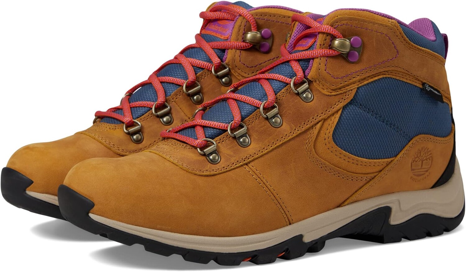 

Походная обувь водонепроницаемая Mt. Maddsen Mid Leather Waterproof Timberland, цвет Wheat Full Grain