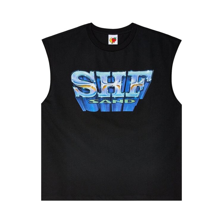 

Футболка Sky High Farm Workwear Sand Sleeveless T-Shirt, черный