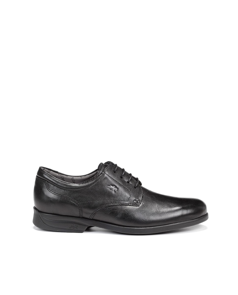 Мужские черные кожаные туфли на шнуровке Fluchos, черный мужские черные кожаные туфли на шнуровке fluchos черный