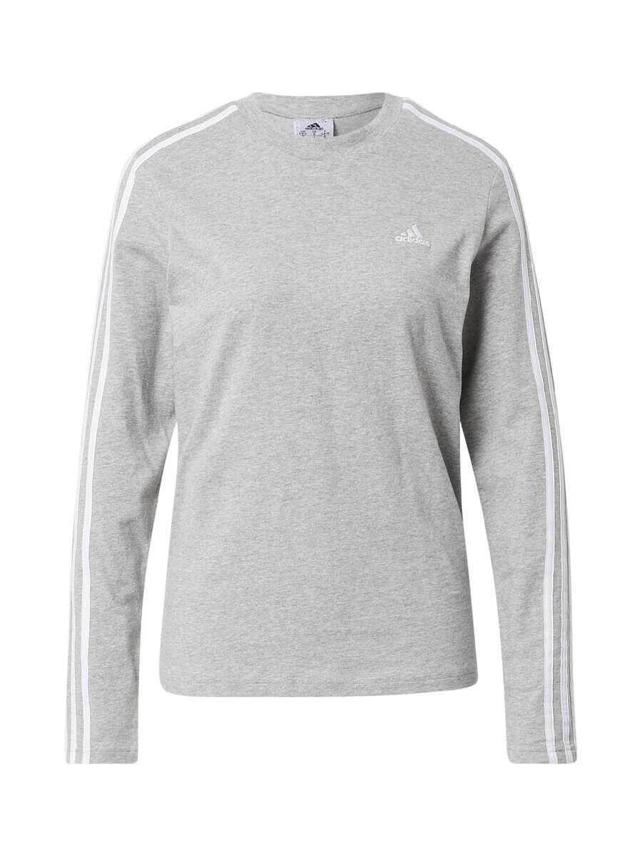 

Спортивная футболка ADIDAS SPORTSWEAR Performance Essentials 3-Stripes, цвет mottled grey