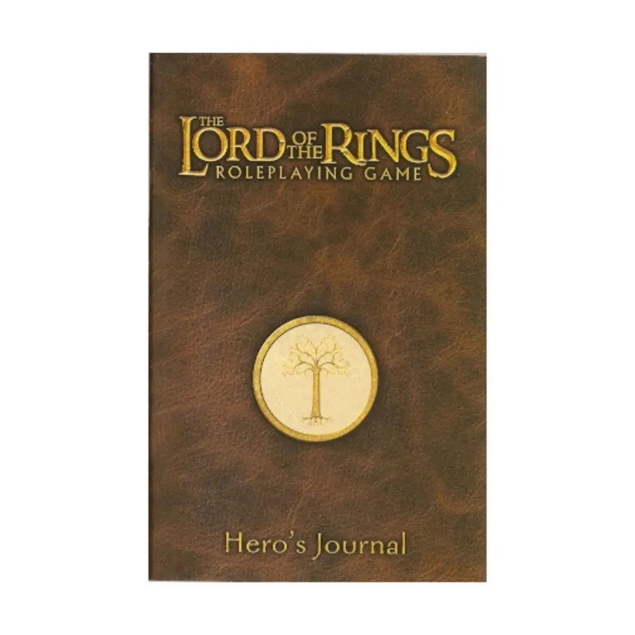 

Hero's Journal, Lord of the Rings RPG (Decipher), мягкая обложка