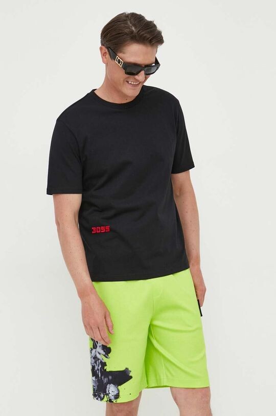

BOSS BOSS GREEN хлопковые шорты Boss Green, зеленый