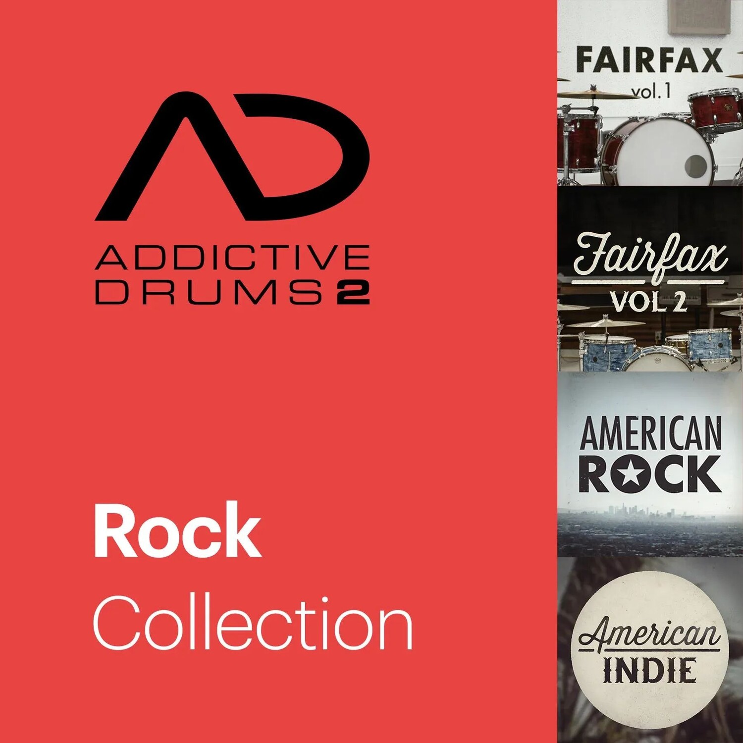 

XLN Audio Addictive Drums 2: пакет расширения Rock Collection