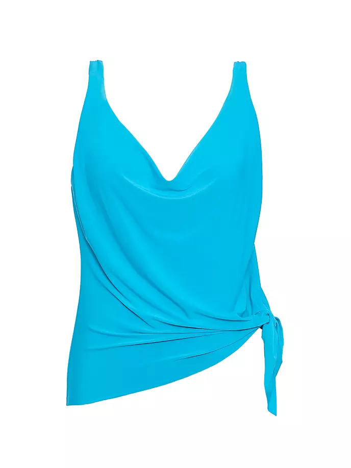 

Винни Танкини Топ Magicsuit Swim, Plus Size, бирюзовый