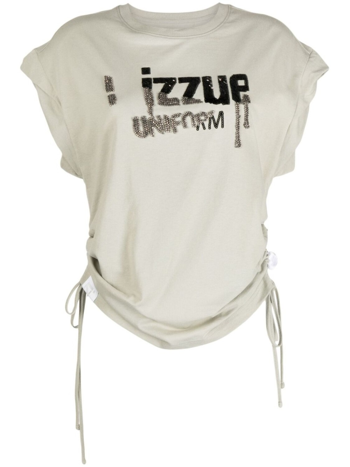 

Футболка с логотипом izzue, серый