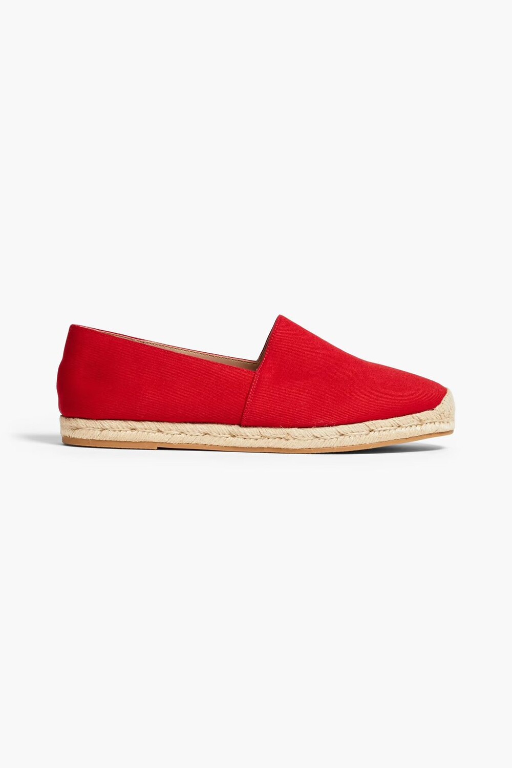 

Эспадрильи Mykonos из хлопка и габардина Stuart Weitzman, красный
