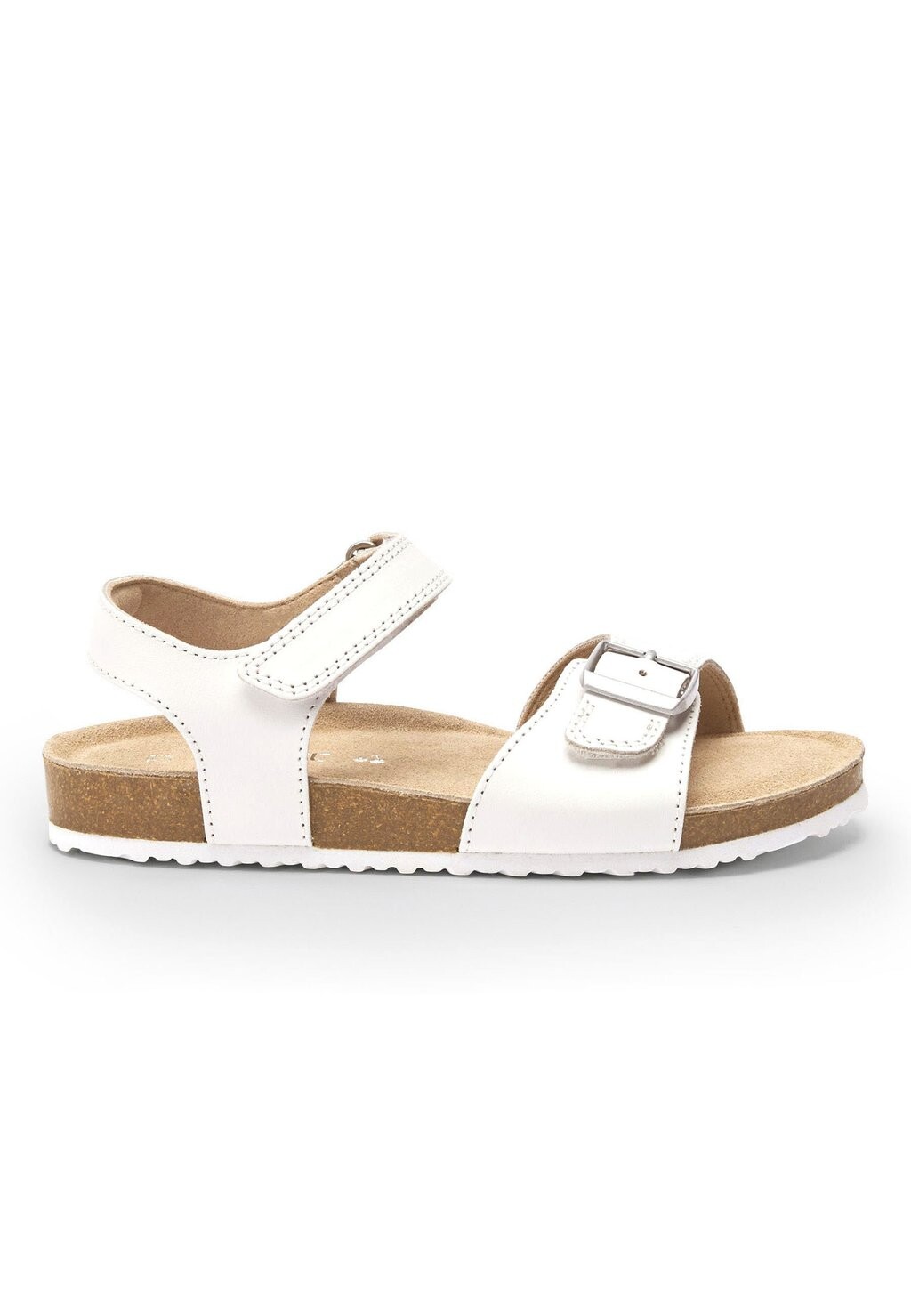 

Сандалии CORKBED WIDE FIT Next, цвет white leather