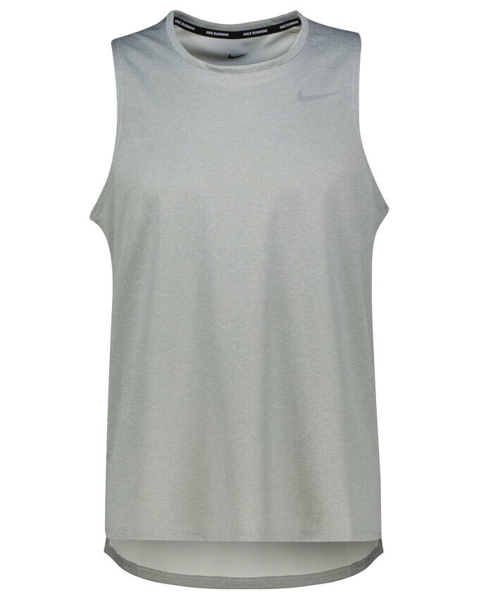 

Рубашка для бега dri-fit Miler Tank Nike, серый