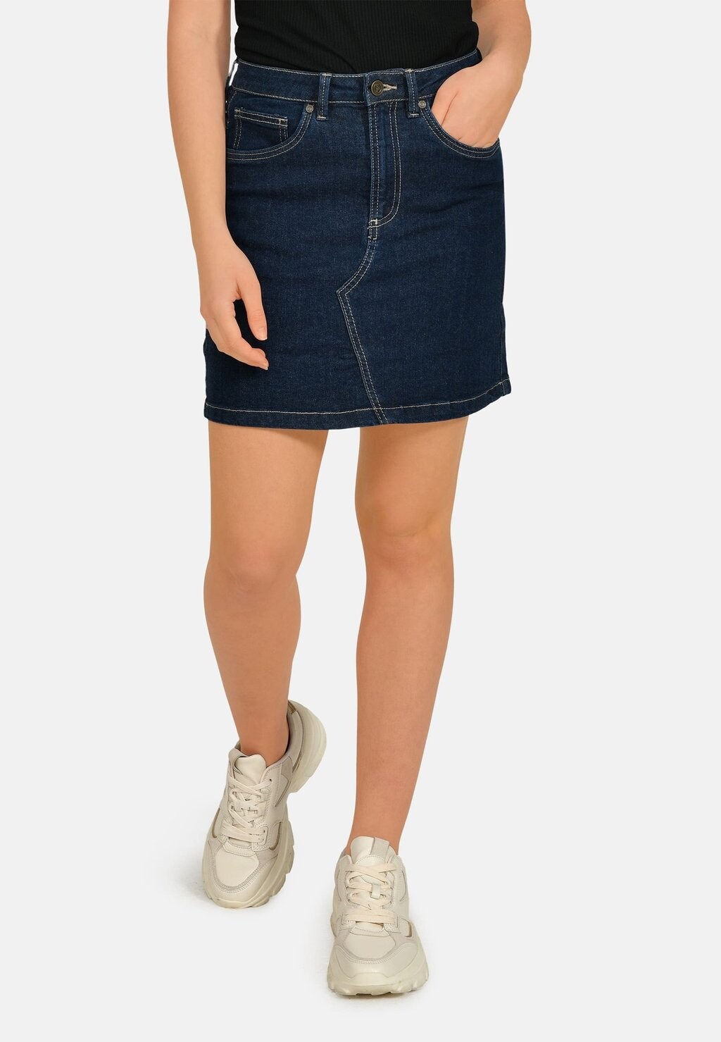 

Мини-юбка Sisters Point, цвет unwashed blue