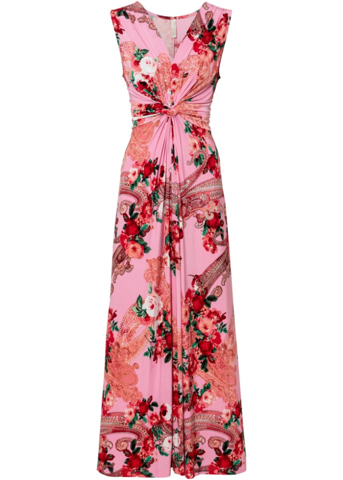 Платье макси Bodyflirt Boutique, розовый 36 контактов 140 мм длина кнопки питания плоская лента awm 20624 80c 60v vw 1 36 p fpc ffc гибкий кабель