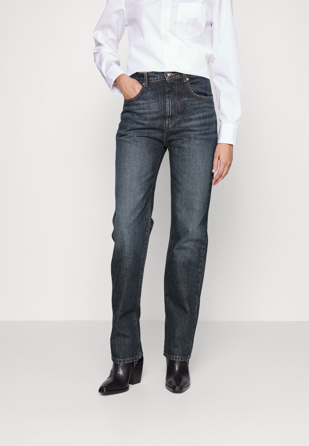 

Джинсы Bootcut темно-синего цвета Sportmax