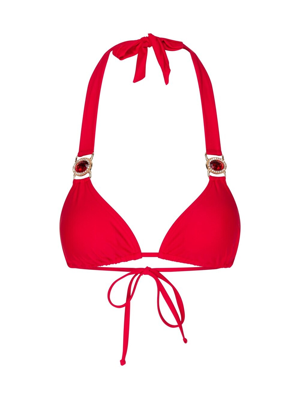 

Треугольный топ бикини Moda Minx Amour, красный