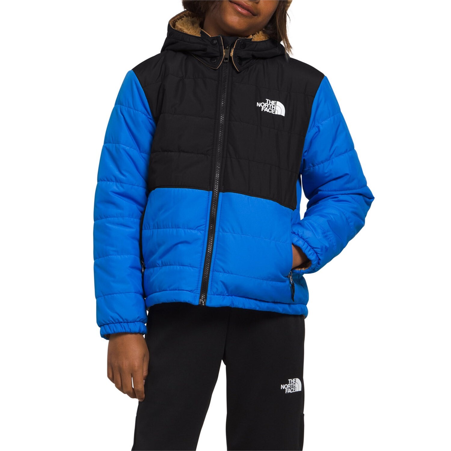 

Куртка The North Face Reversible Mt Chimbo Full Zip Hooded, цвет Optic Blue