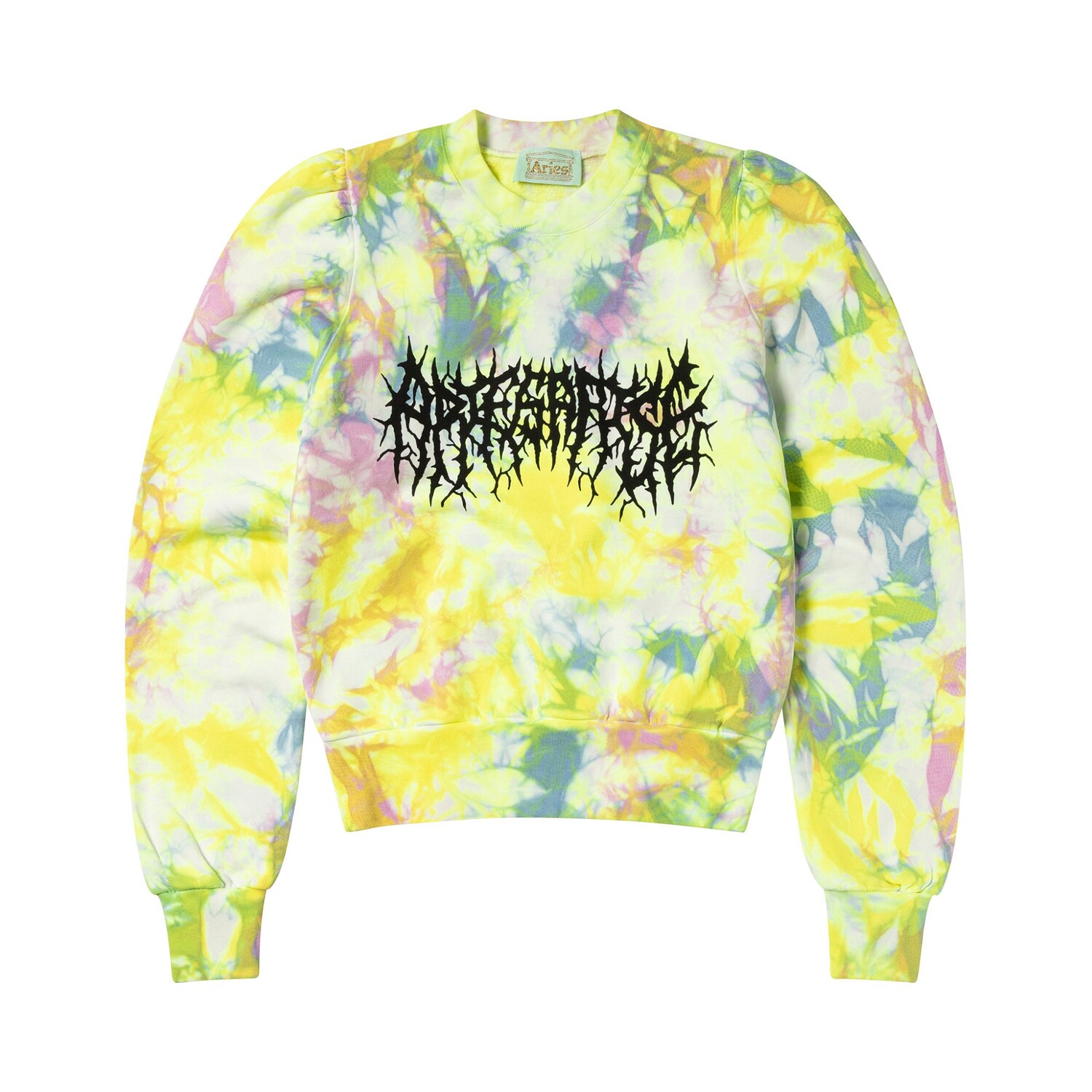 

Толстовка с объемными рукавами Aries Metal Tie Dye, Многоцветный