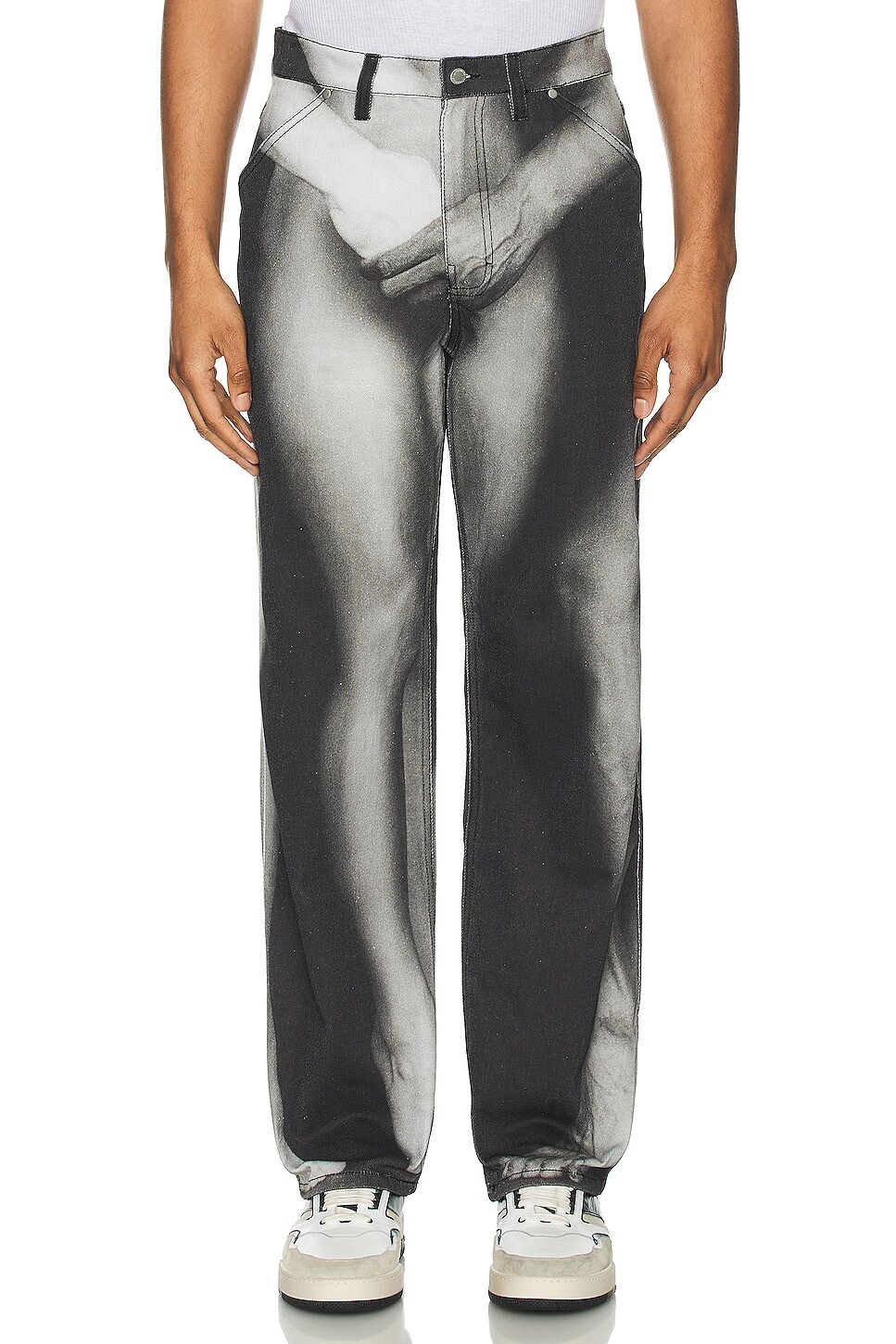 

Брюки Pleasures Klt Denim, черный