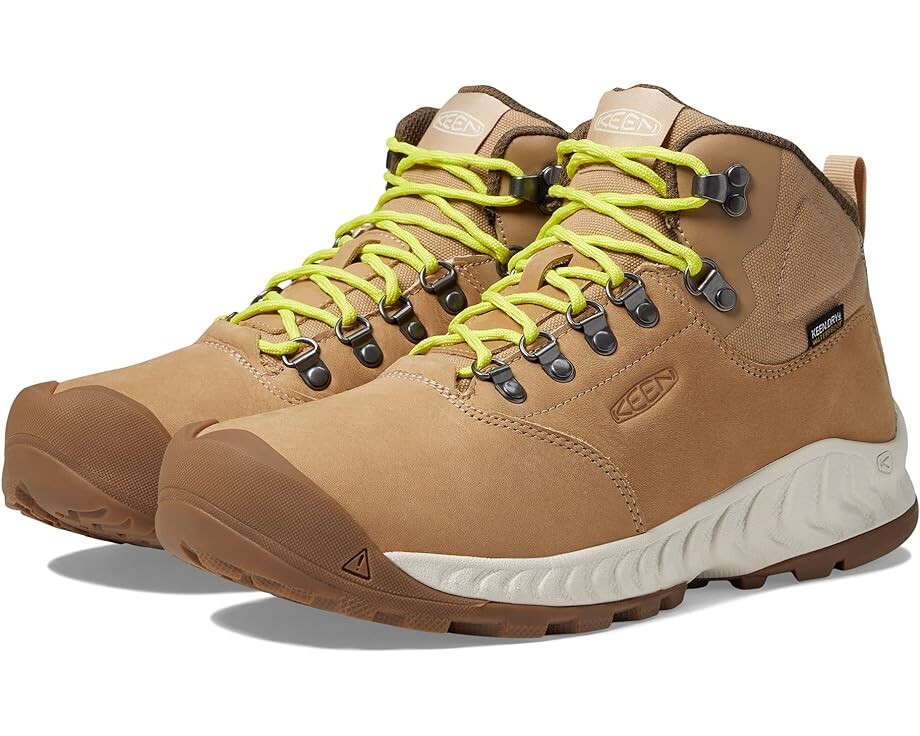 

Походная обувь KEEN NXIS Explorer Mid Waterproof, цвет Safari/Birch