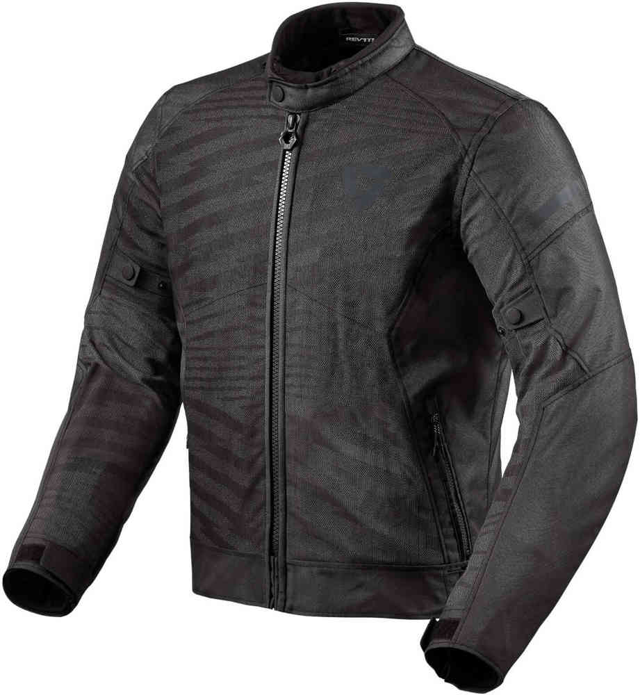 Мотоциклетная текстильная куртка Torque 2 H2O Revit, черный