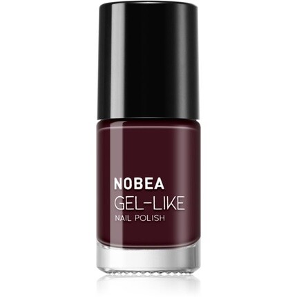 

NOBEA Гель-лак для ногтей Day-to-Day — Почти черный #N18, 6 мл